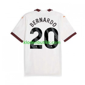 Manchester City Bernardo Silva 20 Borte Fotballdrakt 2023/24 Kortermet